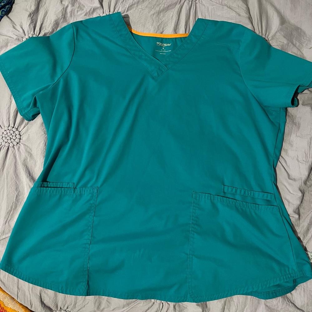 Scrubstar Women's V-Neck Scrub Top Aquamarine